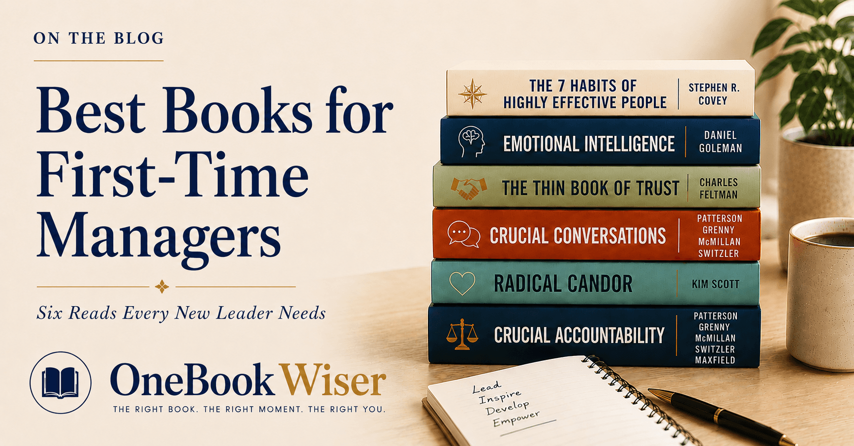 Best Books for First-Time Managers